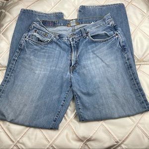 Lucky Brand 182 Bootleg Distressed Jeans 31x29.5